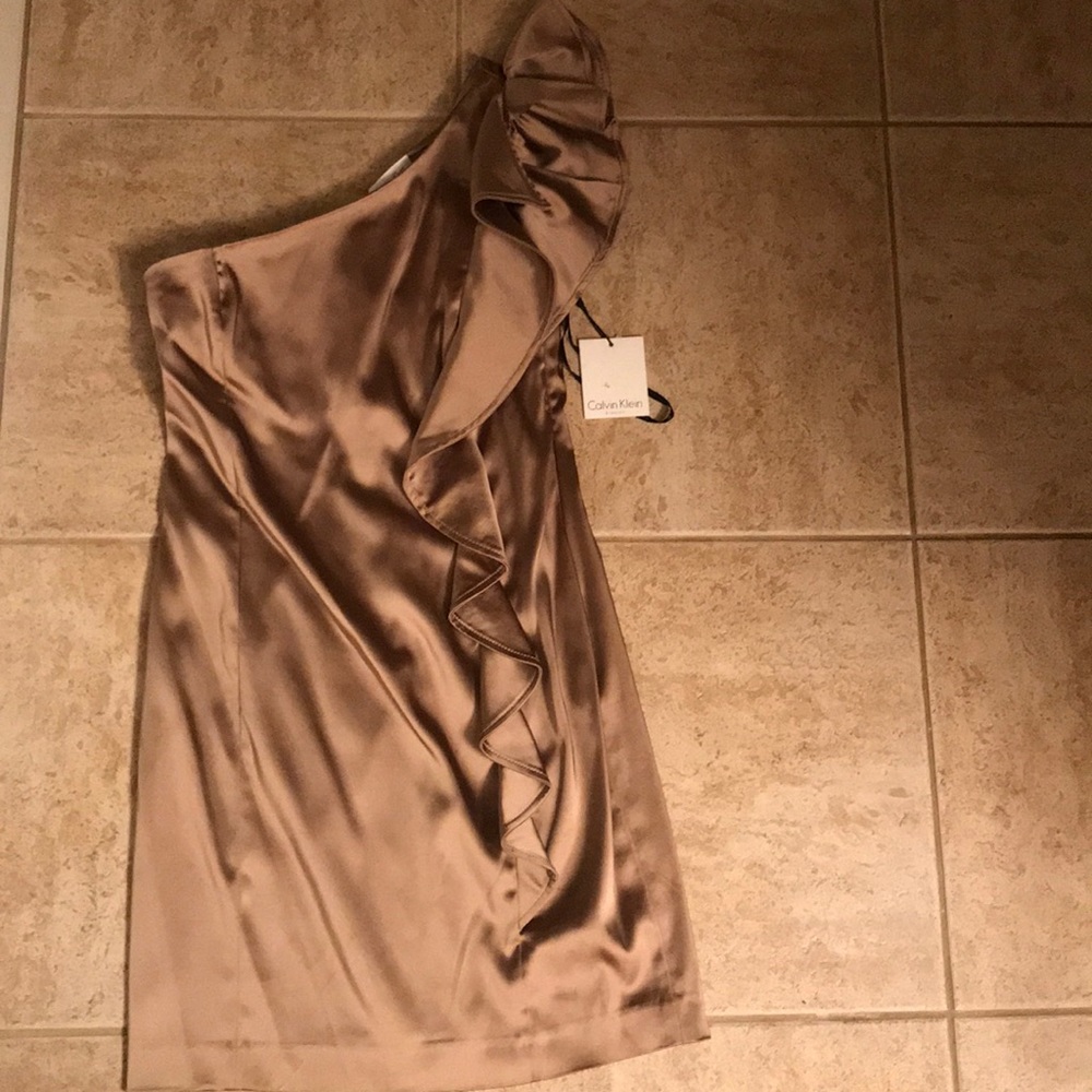 Never worn one shoulder Calvin Klein